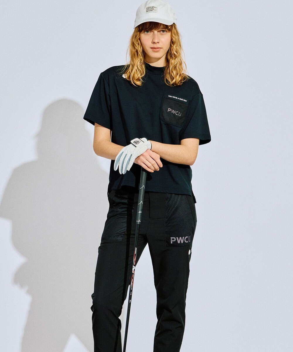 PW CIRCULUS 【WOMEN】ベンチレーション テーパードパンツ ゴルフウェア レディース 