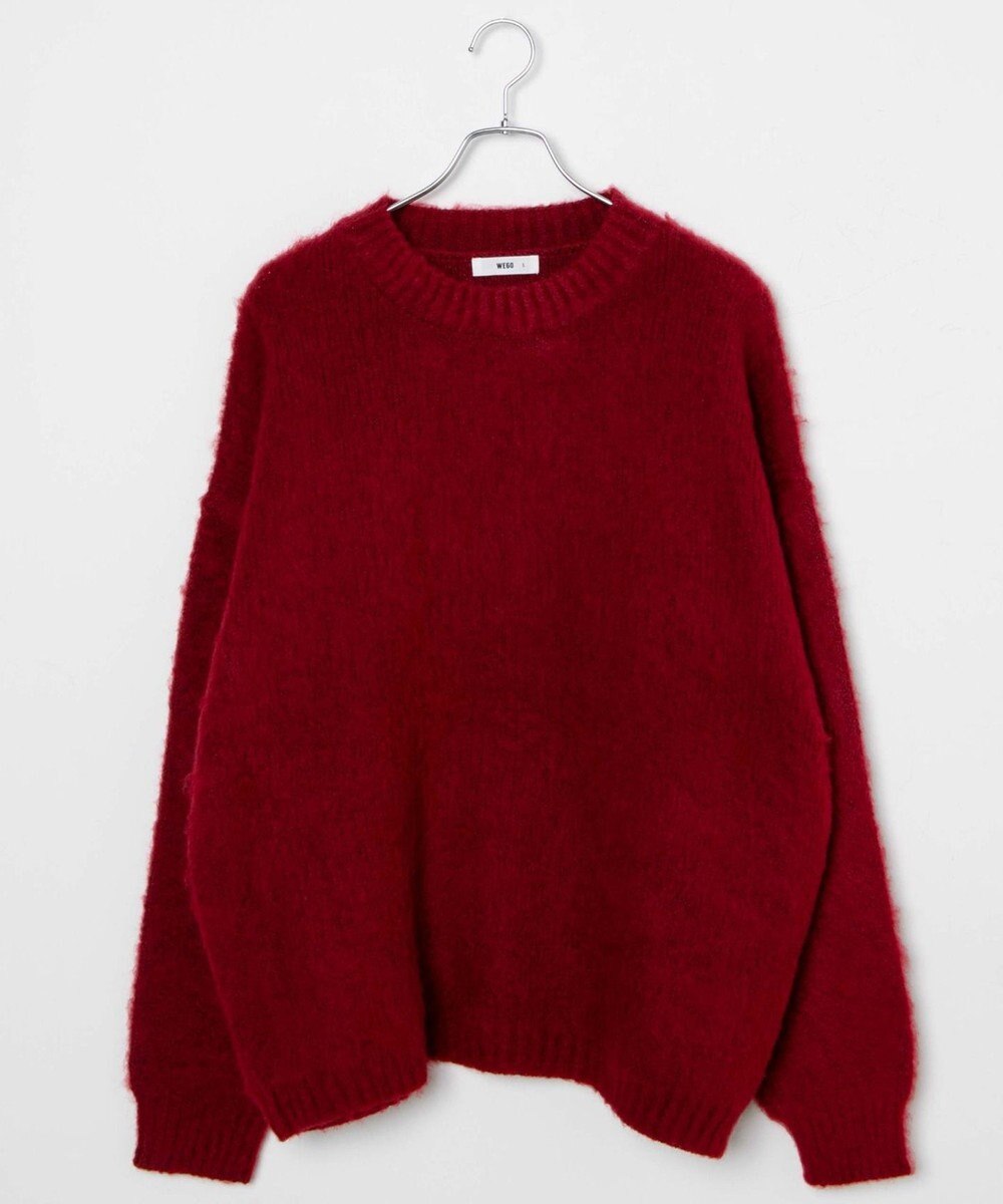 WEGO モヘアライクBIGプルオーバー 