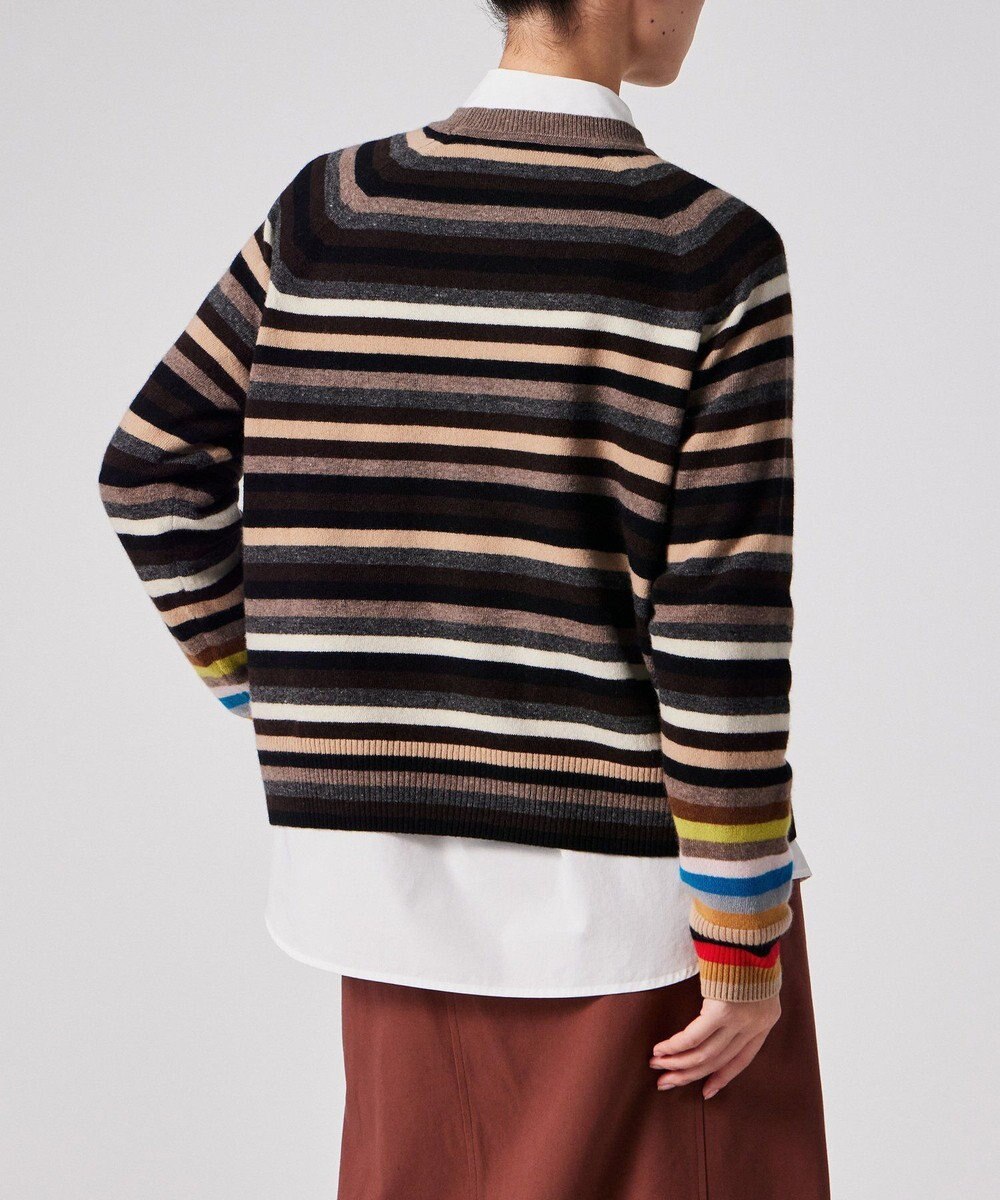 Paul Smith カシミヤブレンド ストライプ ニット 