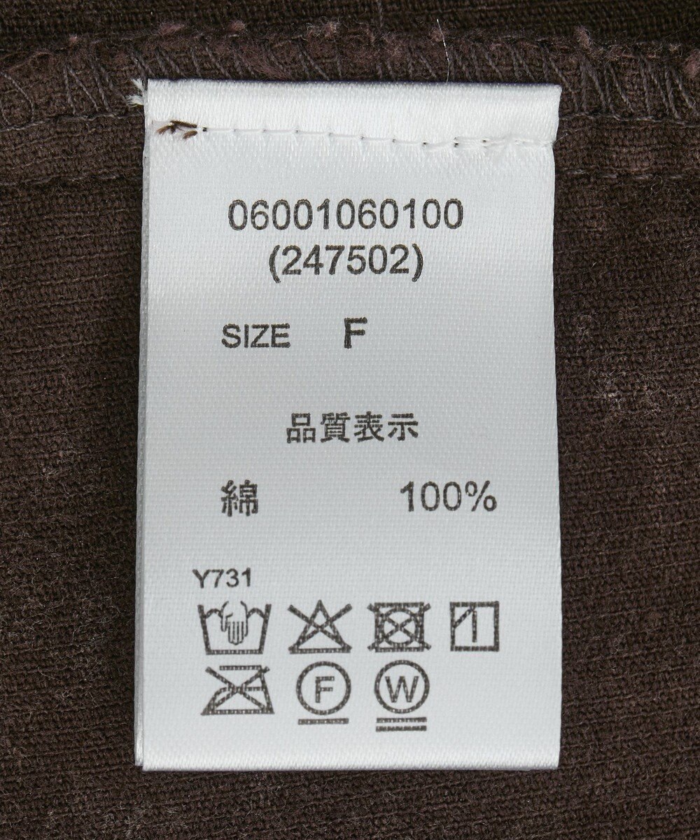 Green Parks ・ＥＬＥＮＣＡＲＥ　ＤＵＥ　ケミカルコーデュロイシャツ 