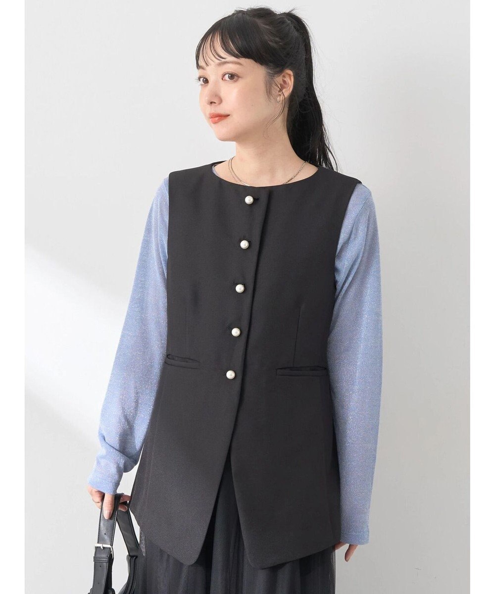 earth music&ecology パールボタンジレ 