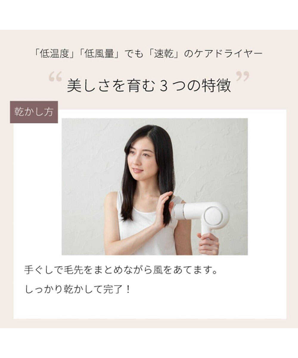 YAMATO テーブル＆キッチン 【TWINBIRD】ケアドライヤー  ホワイト  TB-G008JPW 