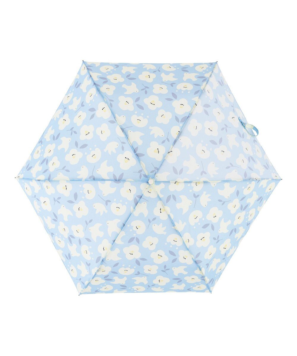 MOONBAT estaa 【耐風】折りたたみ傘 ハッピーバーズ UV 