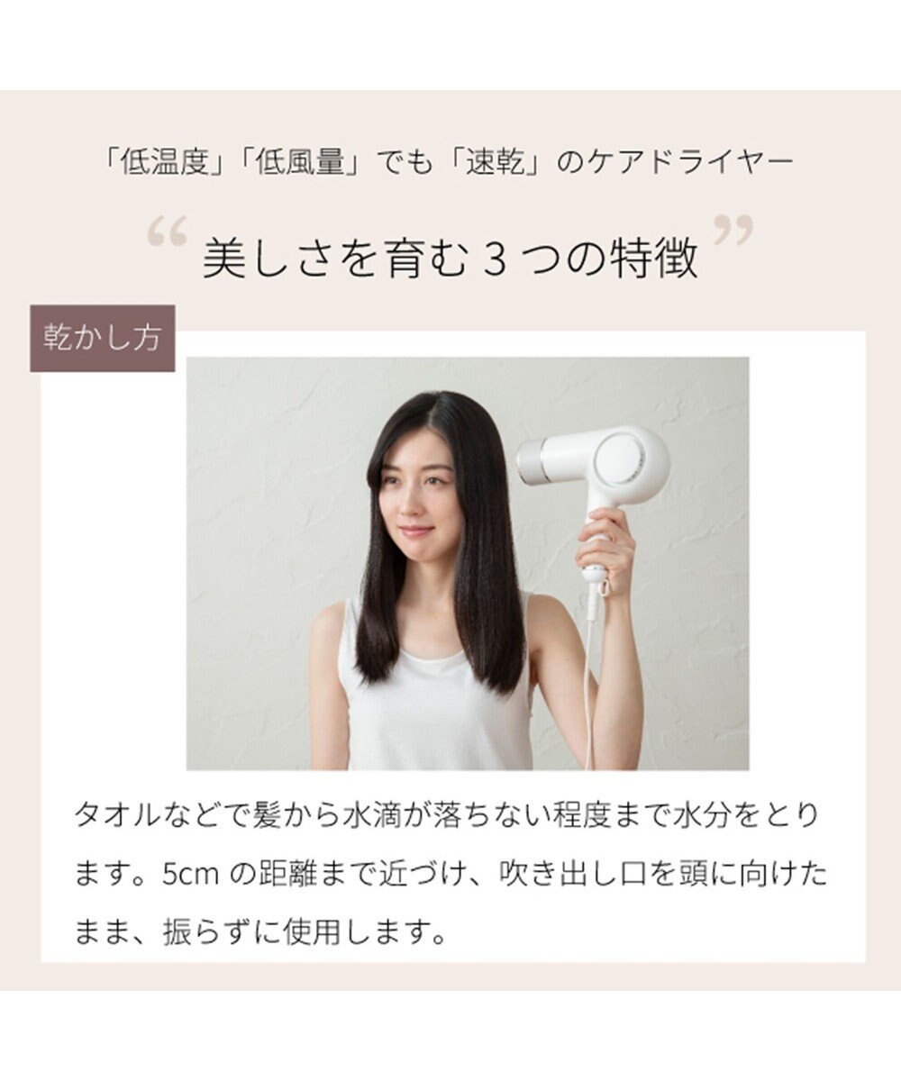 YAMATO テーブル＆キッチン 【TWINBIRD】ケアドライヤー  ホワイト  TB-G008JPW 