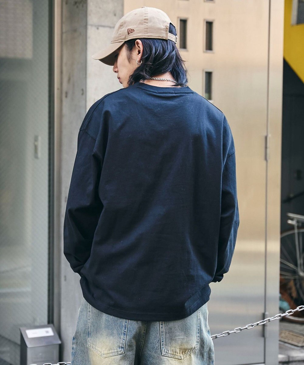 WEGO 【２点SET】アクセ付きグラフィックプリントT（LS） 