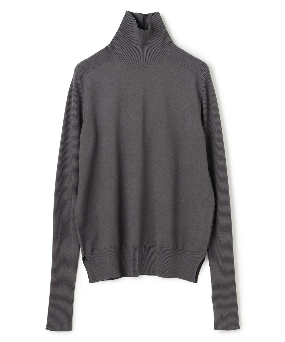 BEIGE， 【洗える】WILLOW / サムホールハイネックニット 