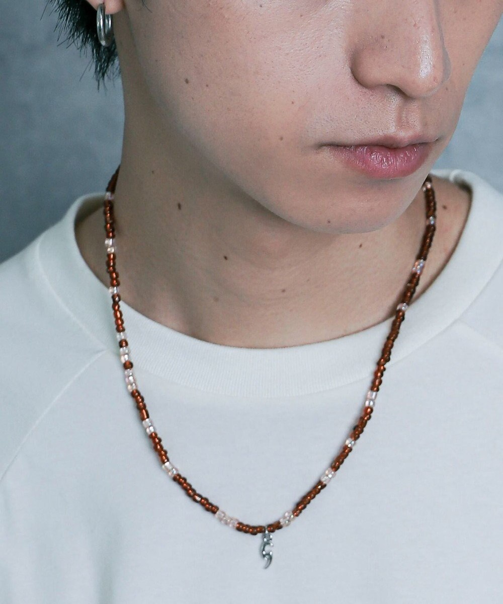 WEGO Mメタルモチーフビーズネックレス 