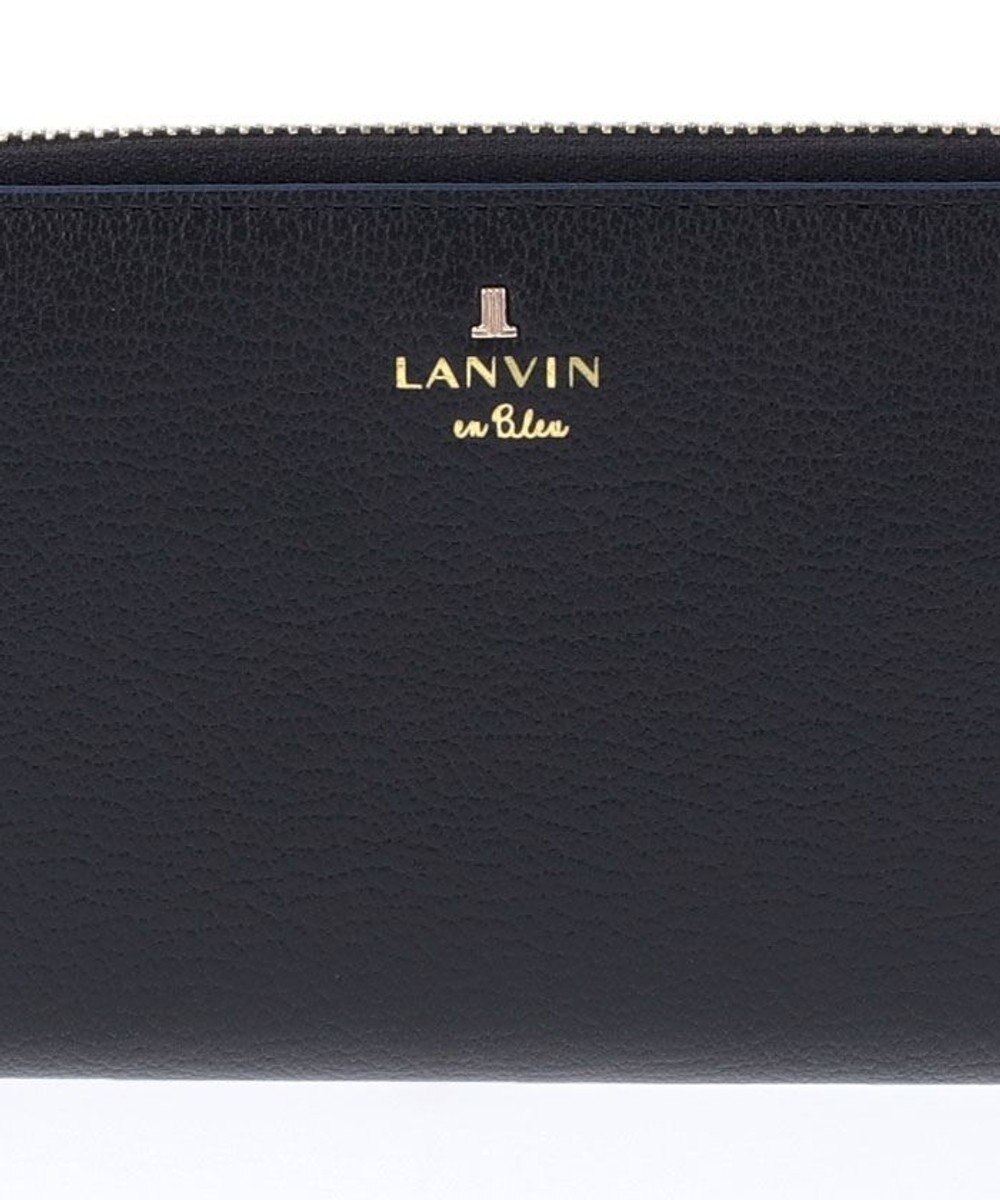 LANVIN en Bleu リム Lファスナー長財布 