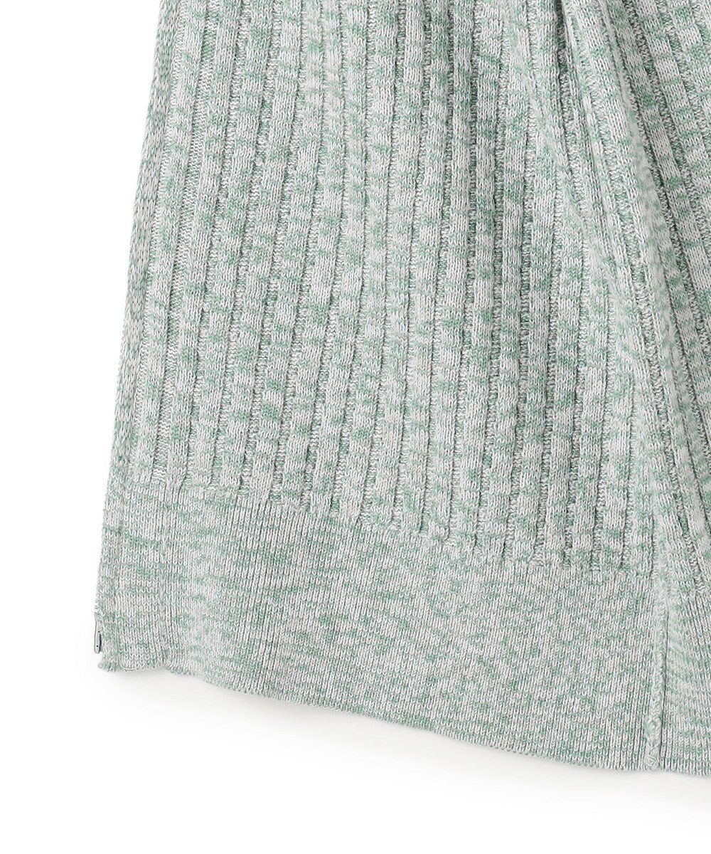 JOSEPH HOMME 【新柄】シルクバルキー　ハイネックジップアップニット 