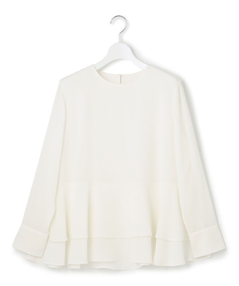 23区 【洗える】テプラマットシフォン ブラウス 