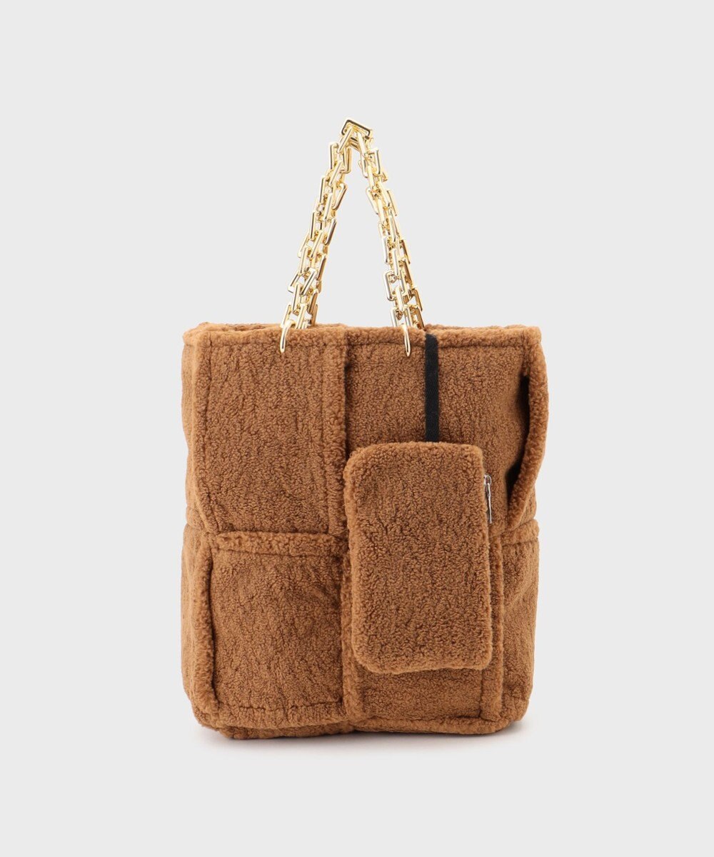 GRACE CONTINENTAL LA フェイクボアバッグ 