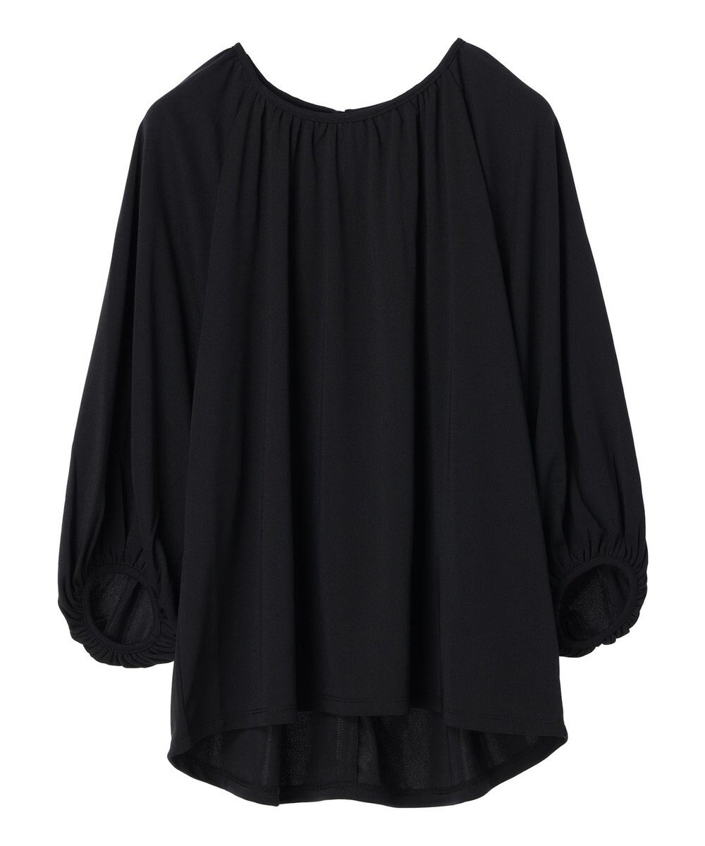 earth music&ecology パフスリーブカットソー 