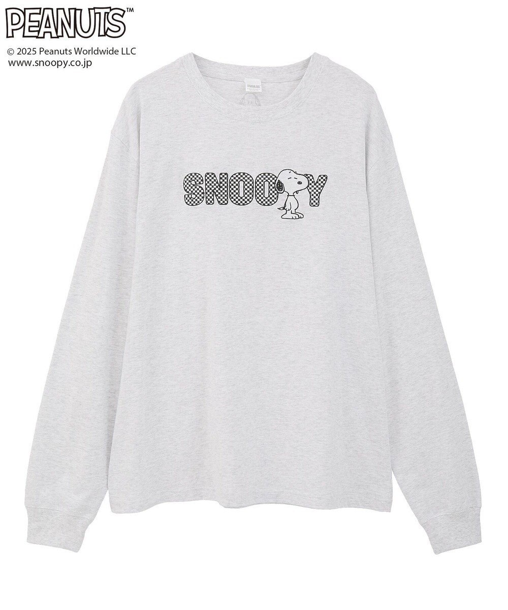 Green Parks ■PEANUTS クロスステッチロンTEE 