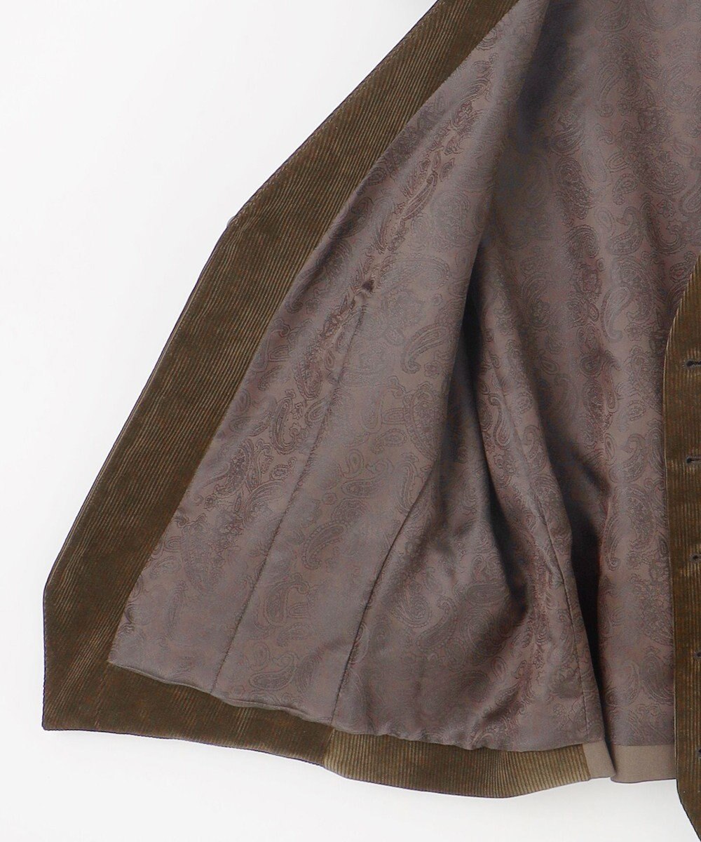 JOSEPH ABBOUD 【遠州産素材/オーガニックコットン】ソフトコーデュロイ ベスト 