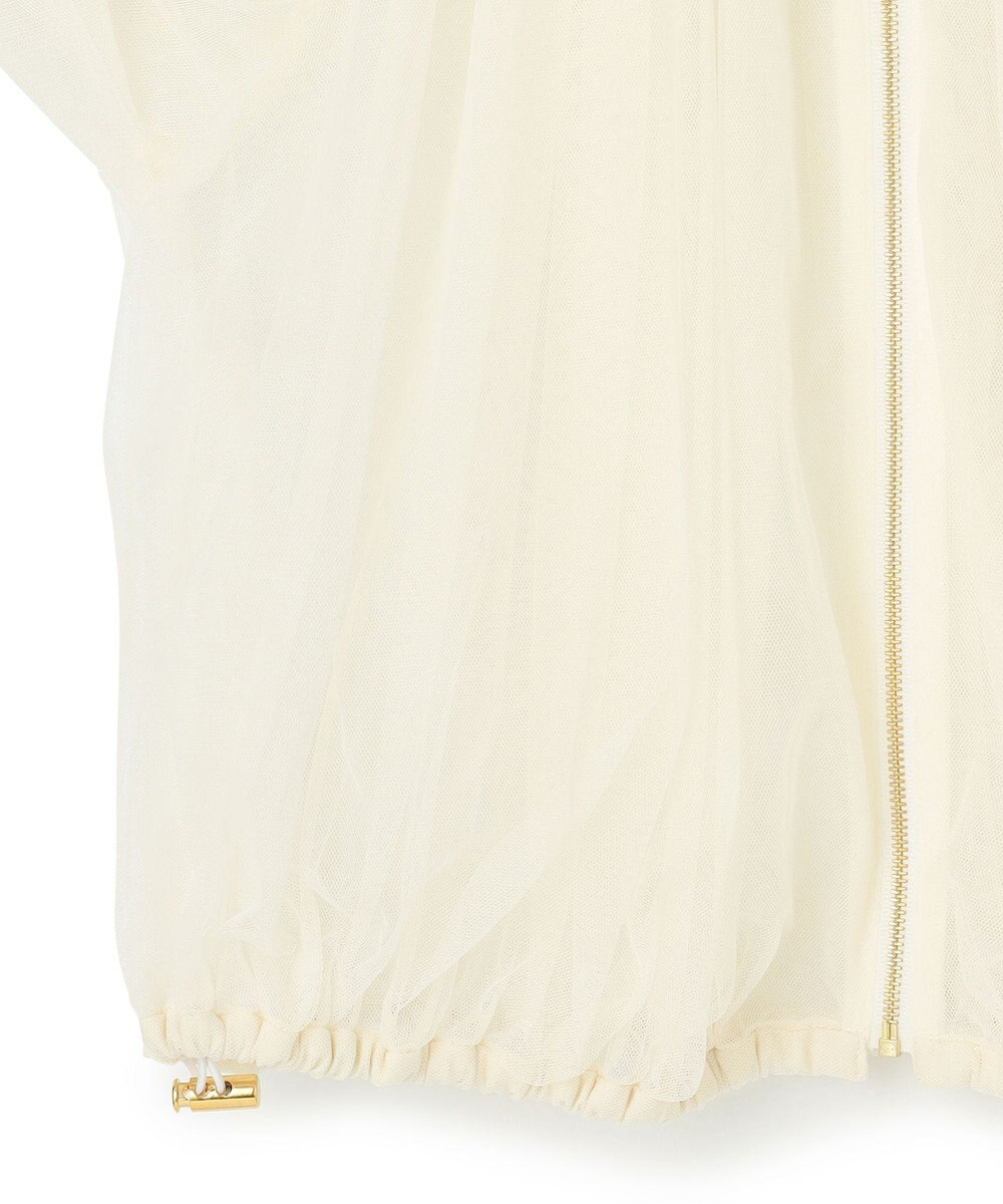 GRACE CONTINENTAL ギャザーチュールブルゾン 