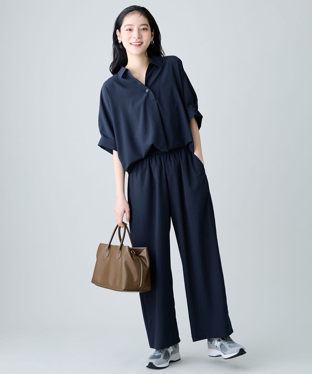 ANY 楽映えストレートパンツ 