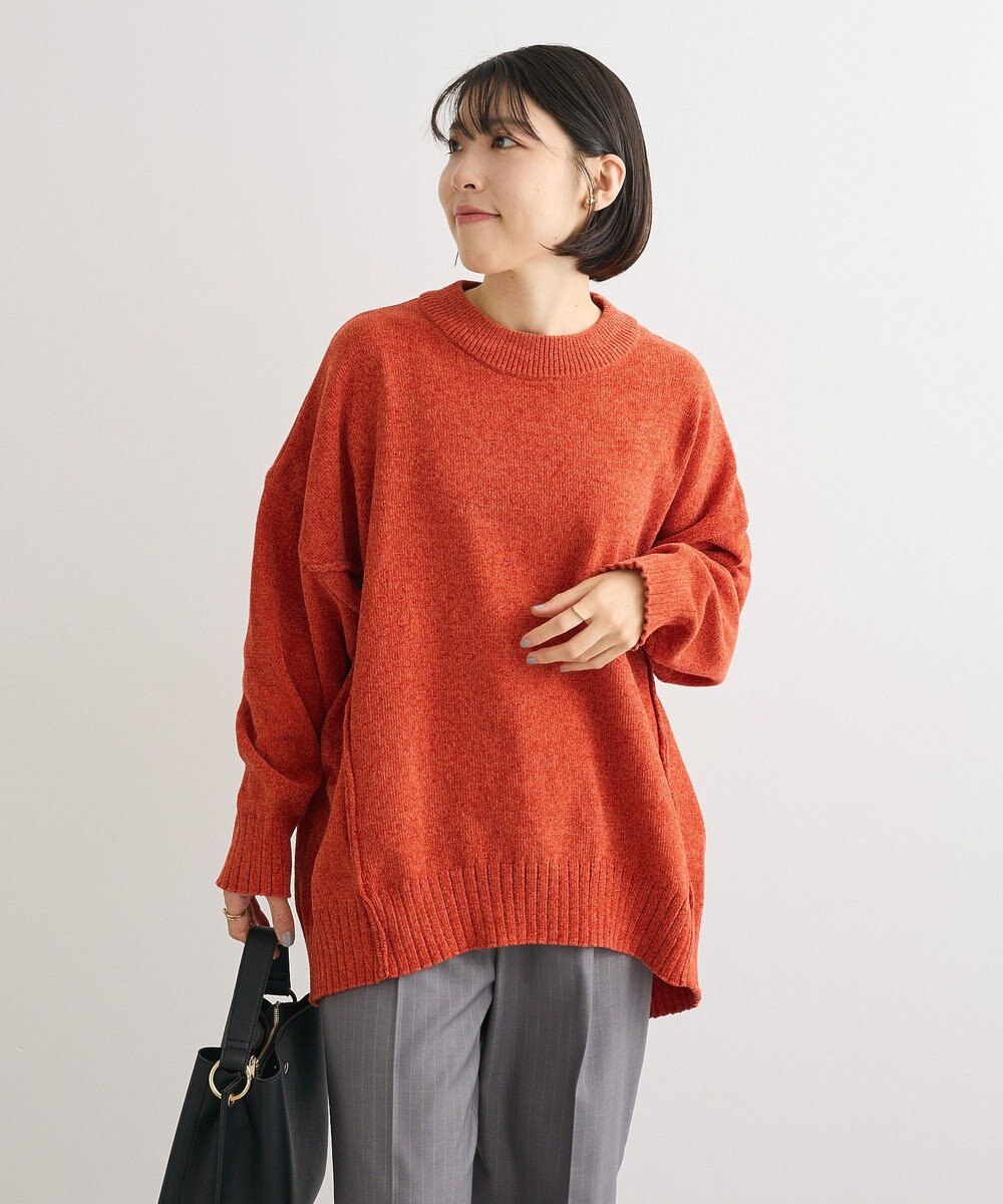 Green Parks リラックスモールニットチュニック 