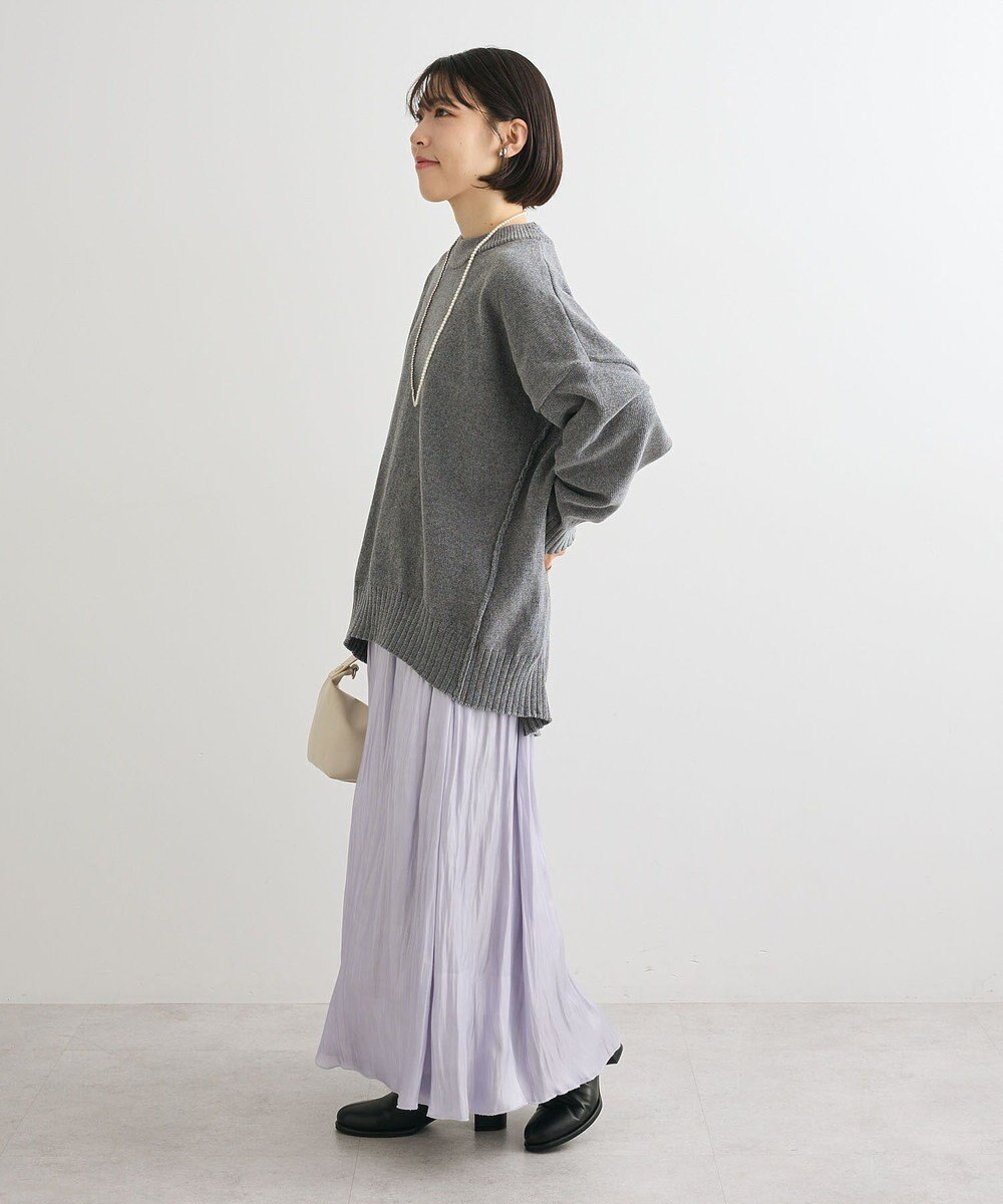 Green Parks リラックスモールニットチュニック 