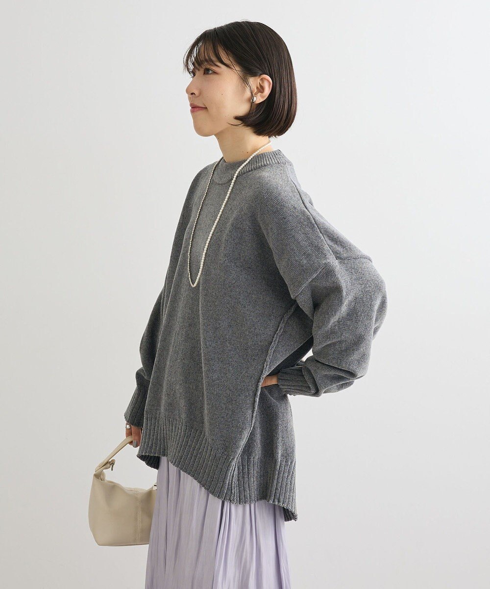 Green Parks リラックスモールニットチュニック 