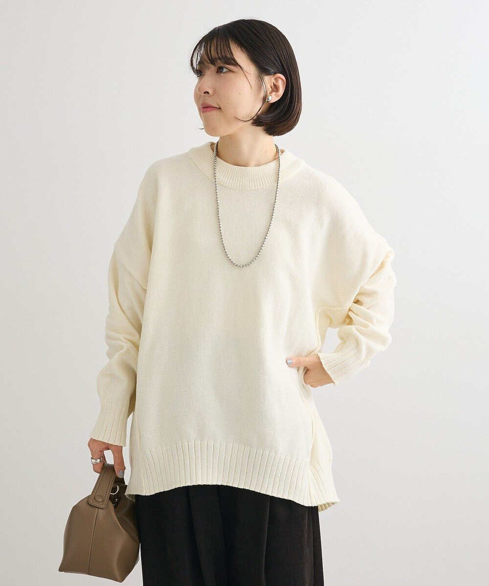 Green Parks リラックスモールニットチュニック 