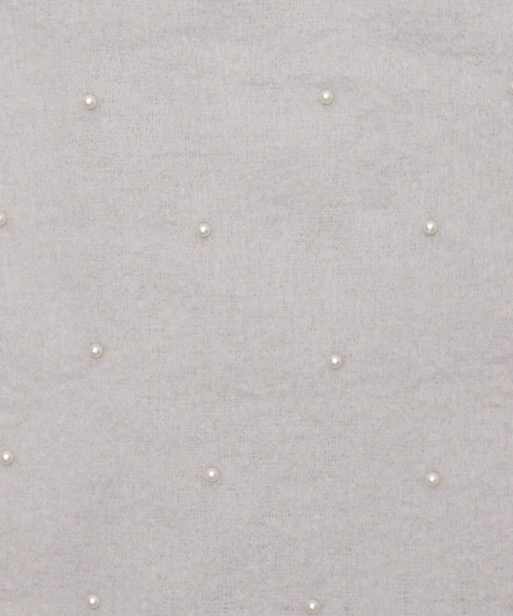 WEGO パール付きワイドフリンジストール 