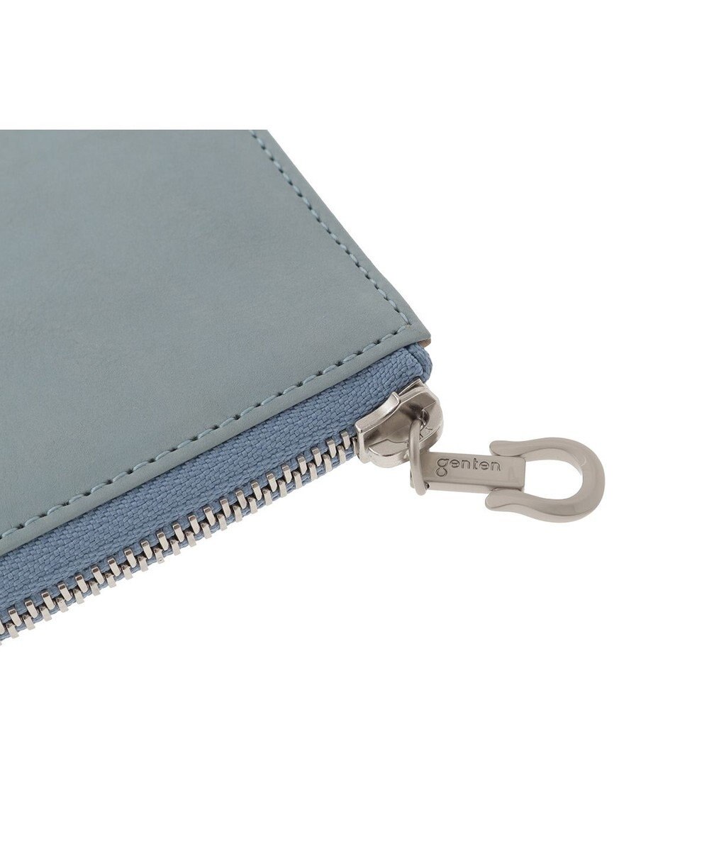 genten 【福財布】アルモニア L字ファスナー長財布 