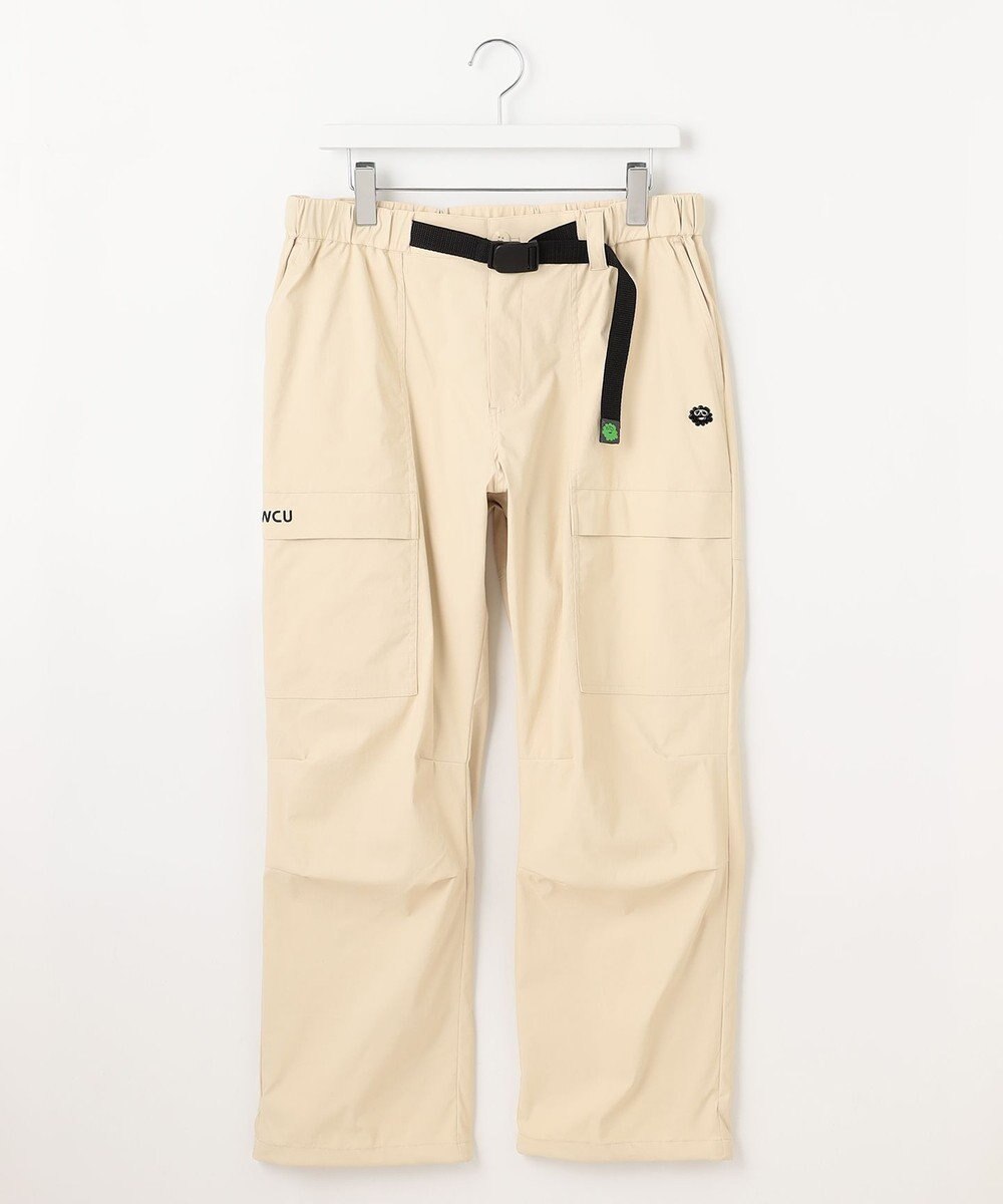 PW CIRCULUS 【撥水加工/ ストレッチ】【MEN】ベルト付 ワイドカーゴパンツ ゴルフ 