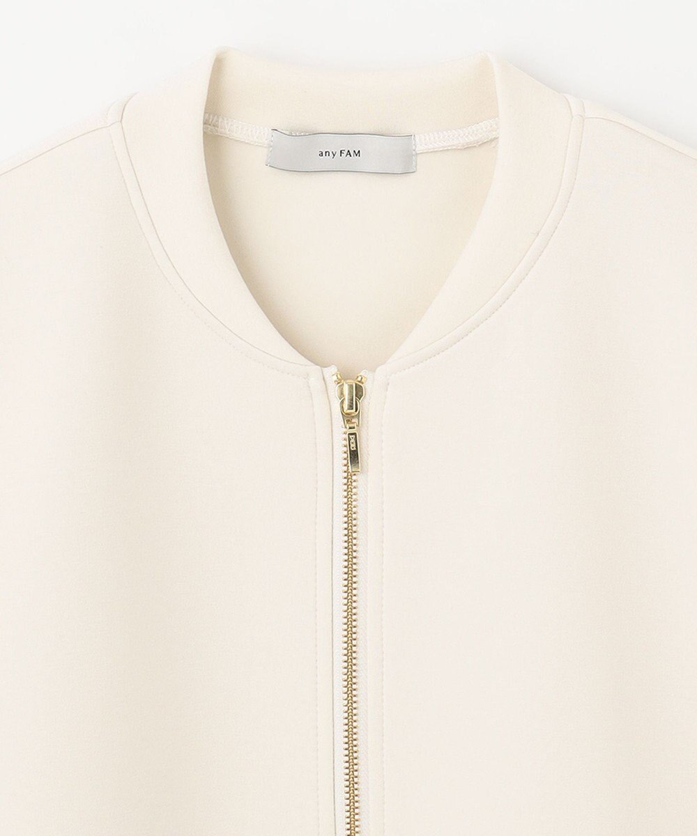 ANY 【洗える】ライトウエイト ジップブルゾン 