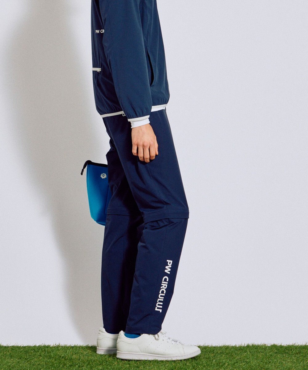 PW CIRCULUS 【ストレッチ素材】【MEN】2WAY デタッチャブルパンツ ゴルフ 