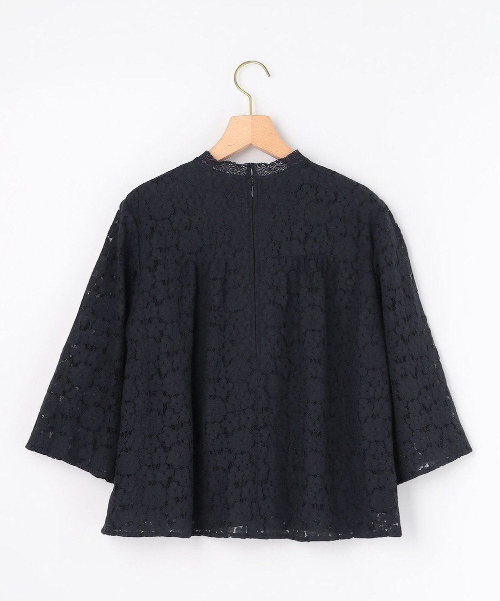 組曲 L 【先行予約・WEB限定】フラワーラッセルレーススタンド襟 ブラウス 