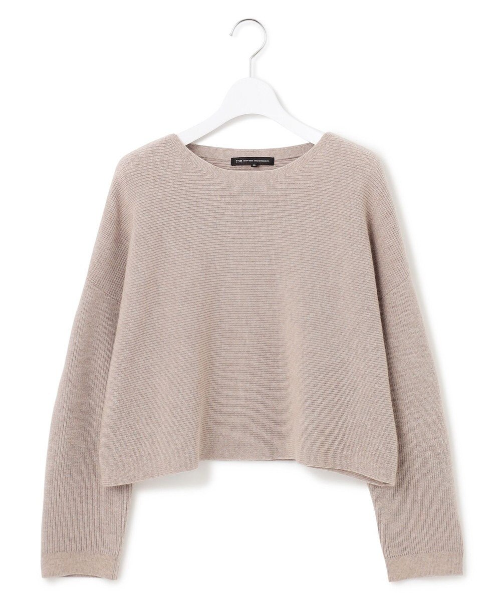 23区 【一部店舗限定/洗える】レイヤードニットツイン ワンピース 