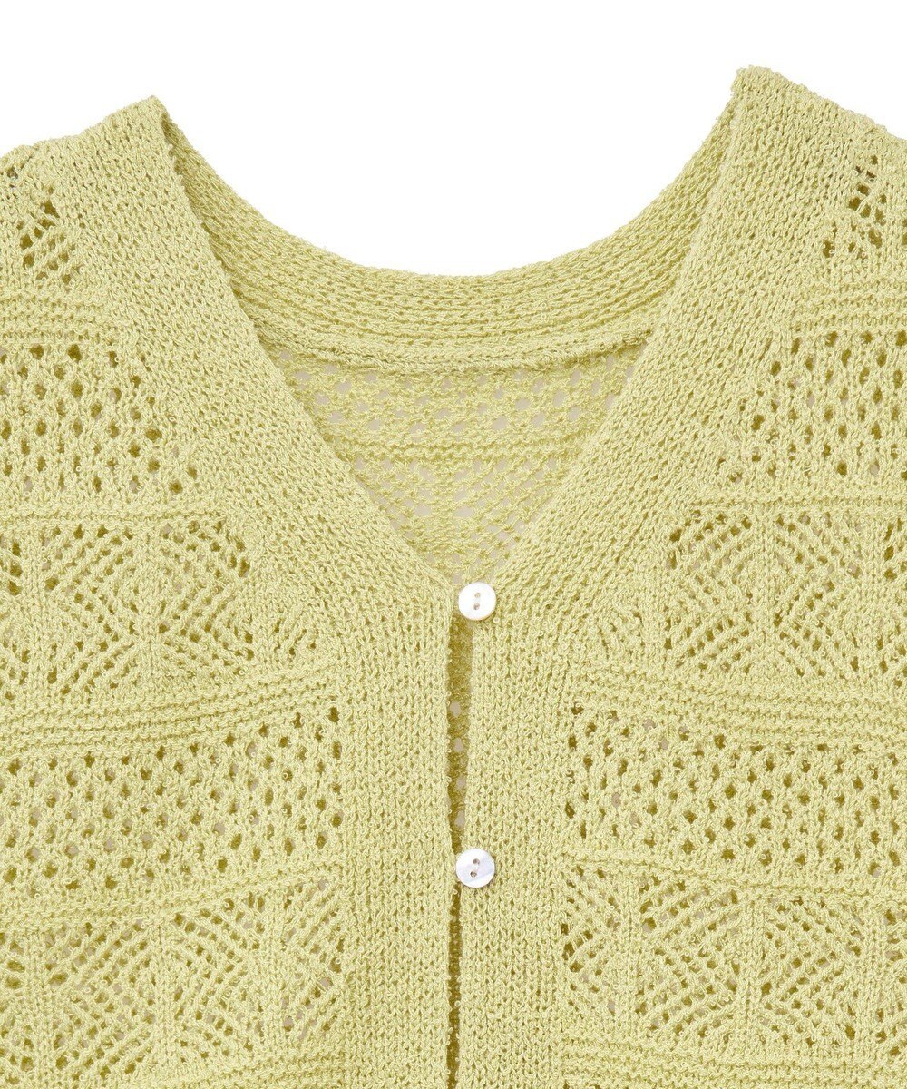 AMERICAN HOLIC 【前後2WAY】レース編みニットベスト 