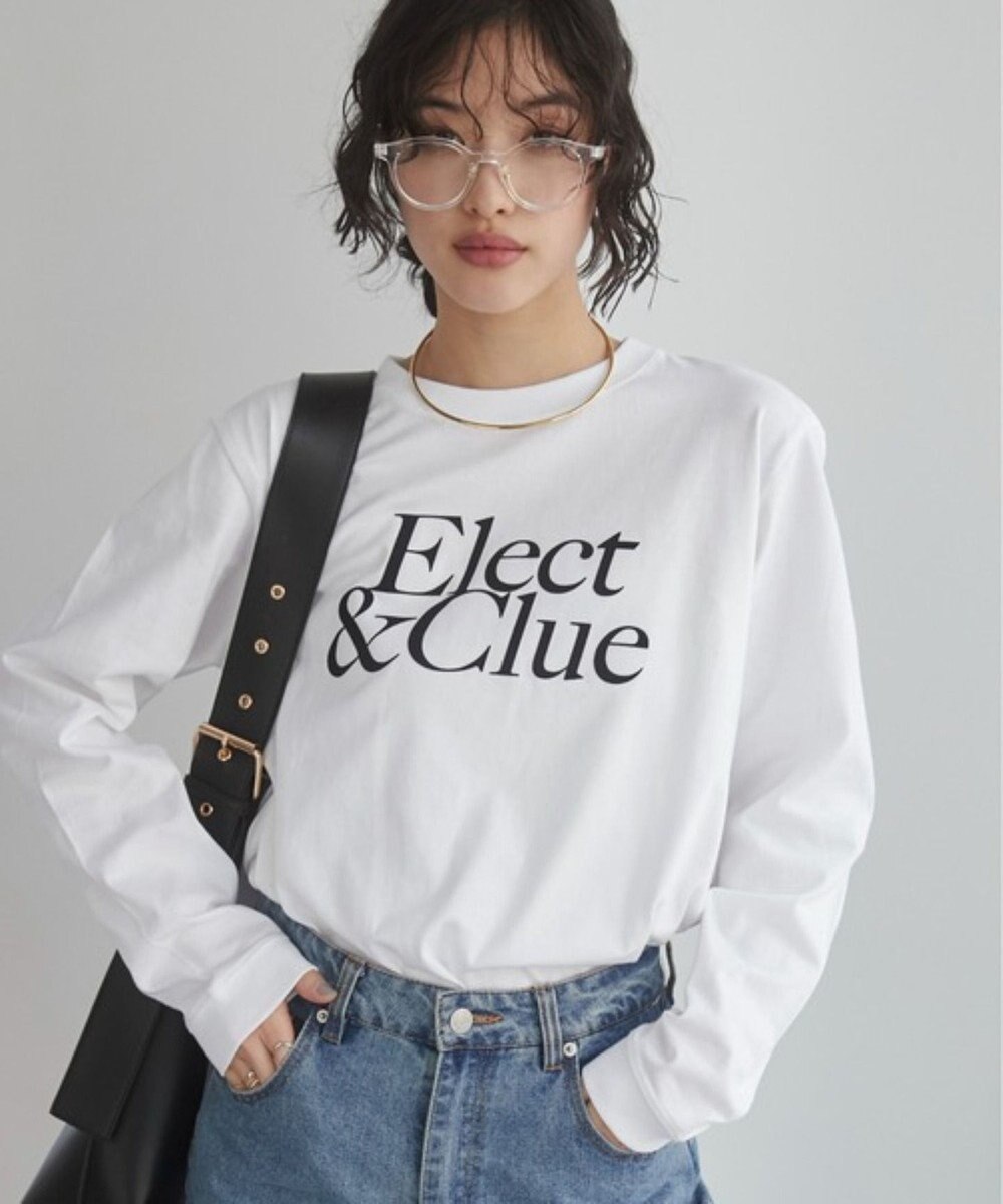 WEGO 【ANGIE VINTAGE】フロッキーロゴプリントロンT 