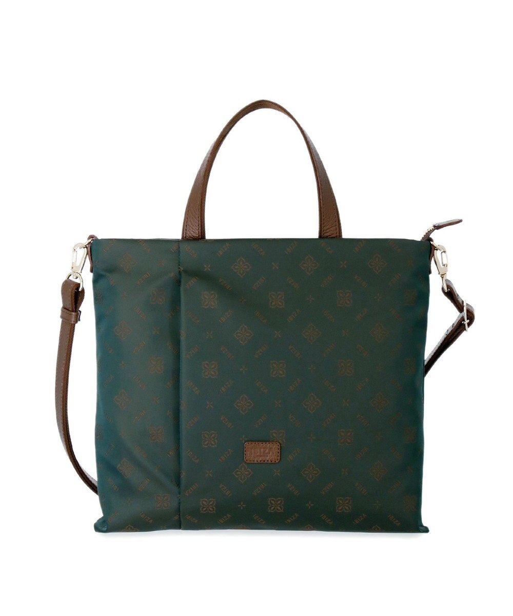 IBIZA ロゴナイロン　2WAYバッグ 