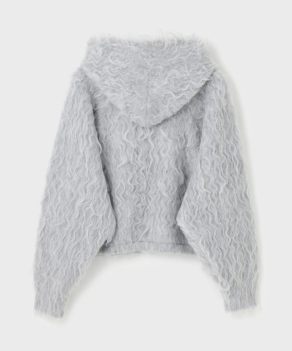 GRACE CONTINENTAL 起毛ニットパーカー 