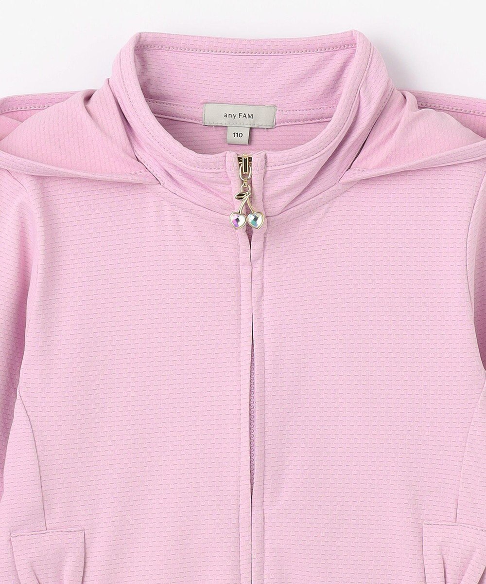 ANY KIDS UVカット リボンパーカー 