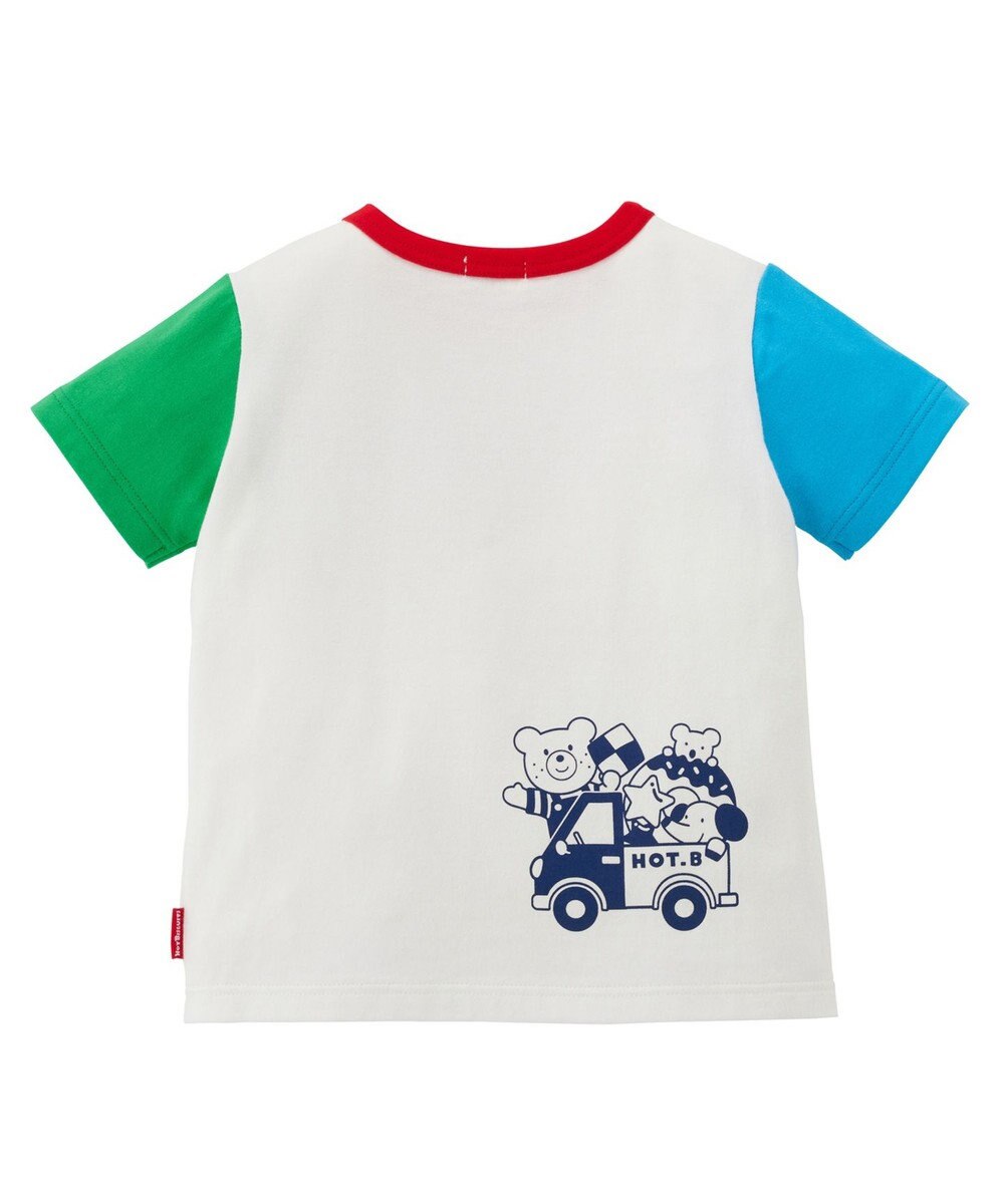MIKI HOUSE HOT BISCUITS 【80-120cm】 ビーンズ×お菓子シリーズ 天竺素材半袖Tシャツ 
