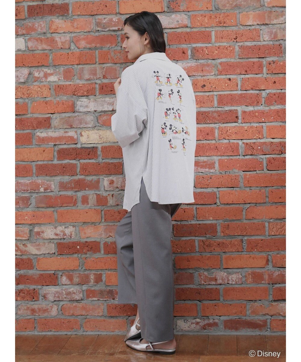 Green Parks ミッキーフレンド／体操プリント半袖シャツ 