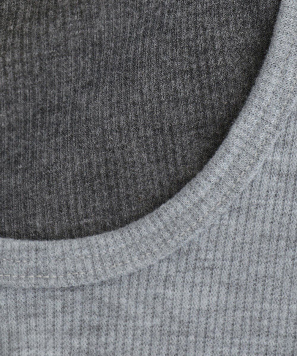 CRAFT STANDARD BOUTIQUE レイヤード風フード付きプルオーバー 