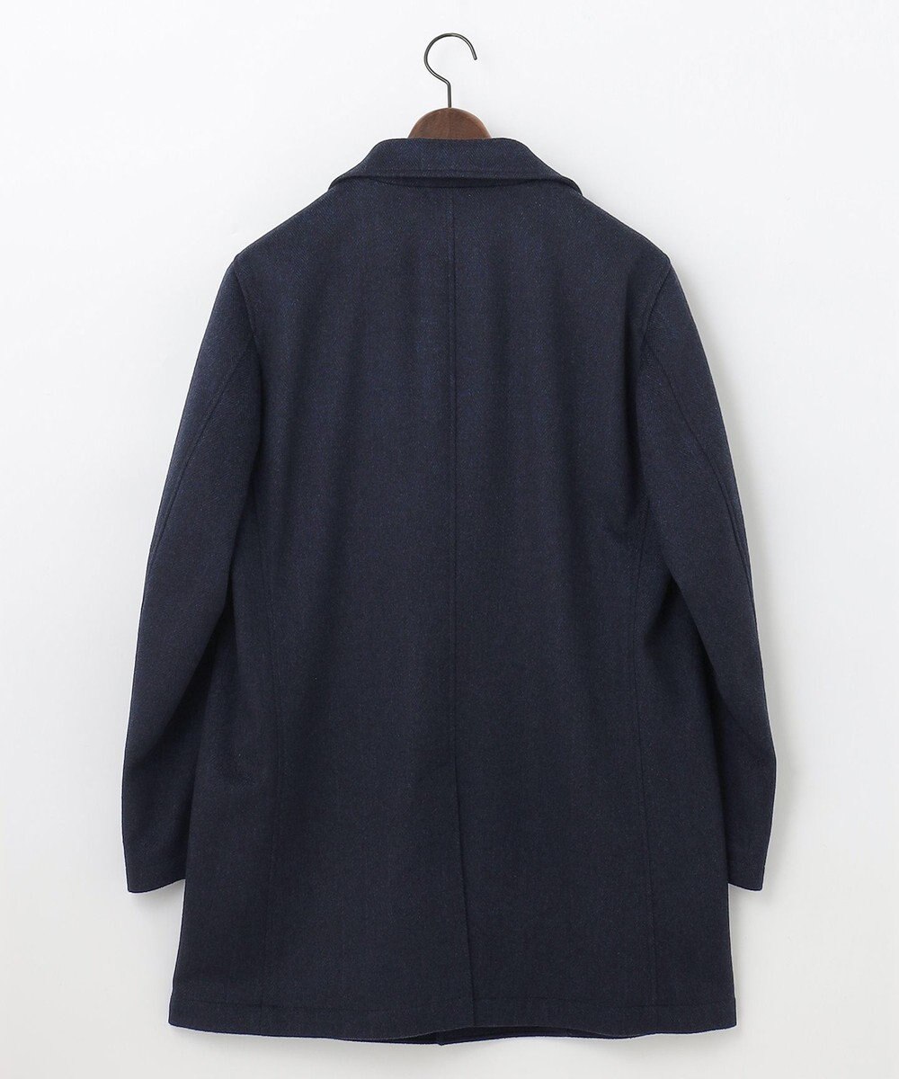 JOSEPH ABBOUD 【ソフト/軽量/JAPANファブリック】 アンゴラウールビーバー ステンカラー コート 