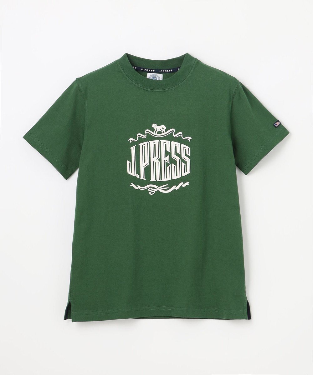 J.PRESS KIDS 【140-170cm】 50/2天竺ロゴＴシャツ 