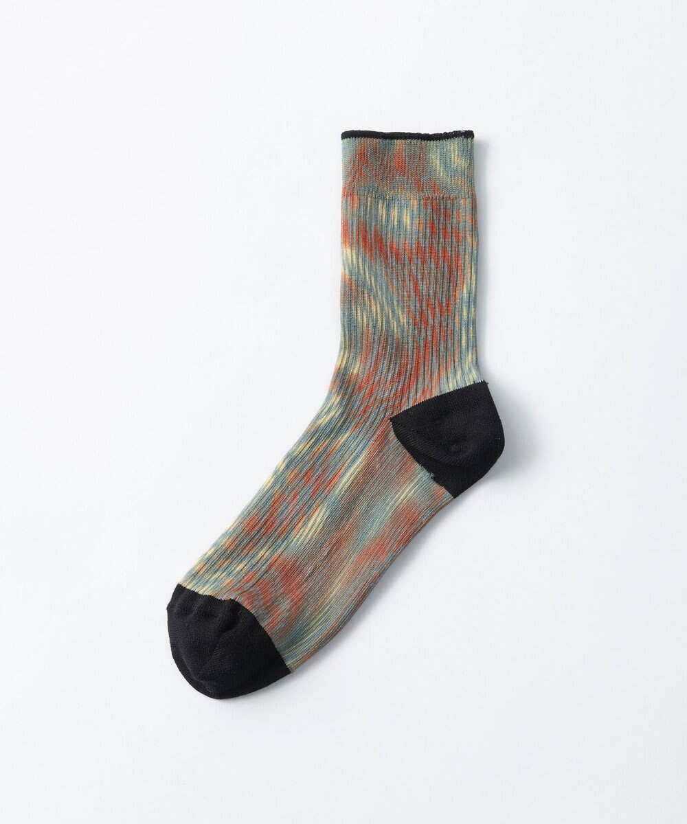 TRICOTE MOIRE LINK SOCKS／モアレリンクソックス 