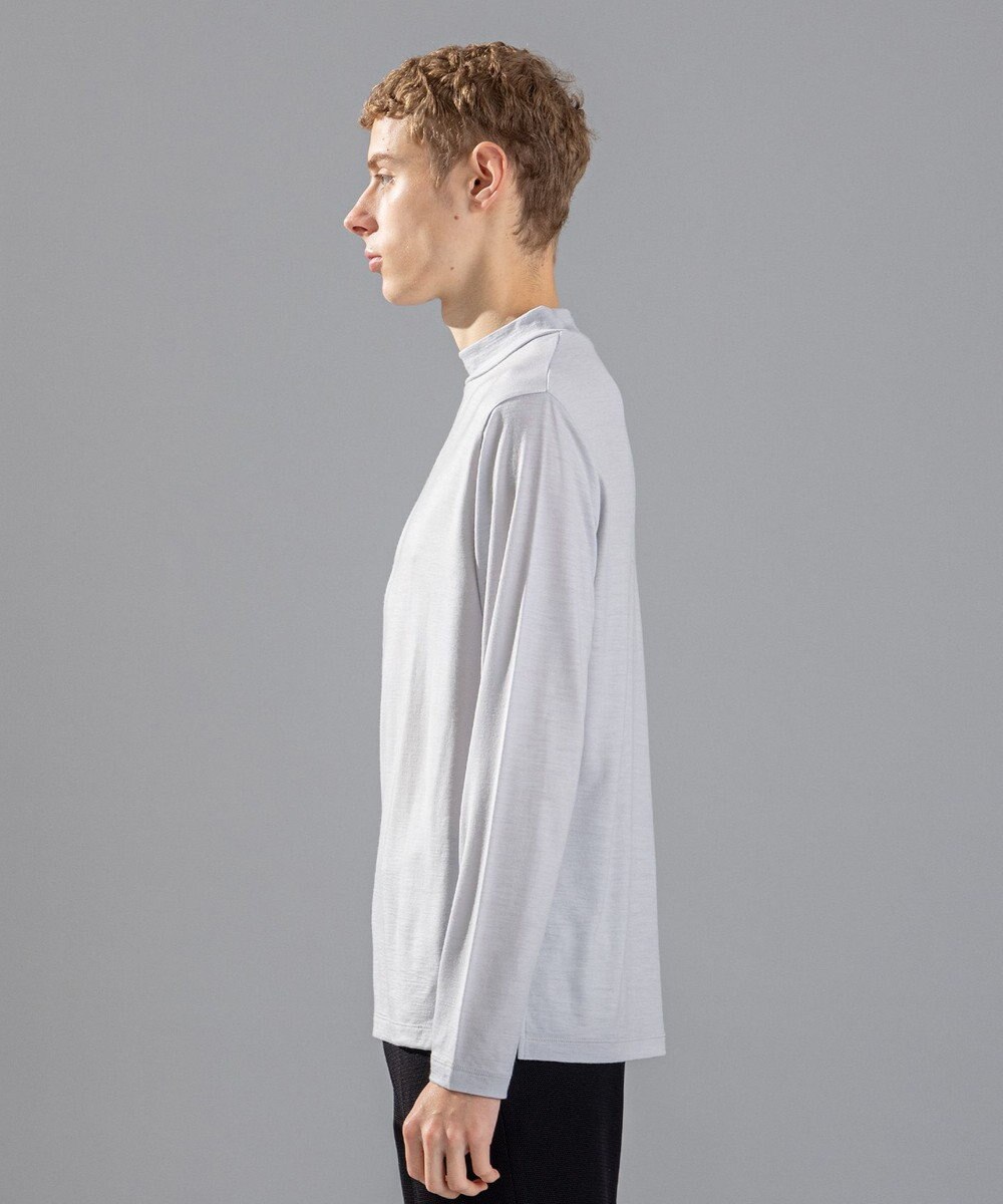 JOSEPH HOMME クリアウールジャージー　モックネック 