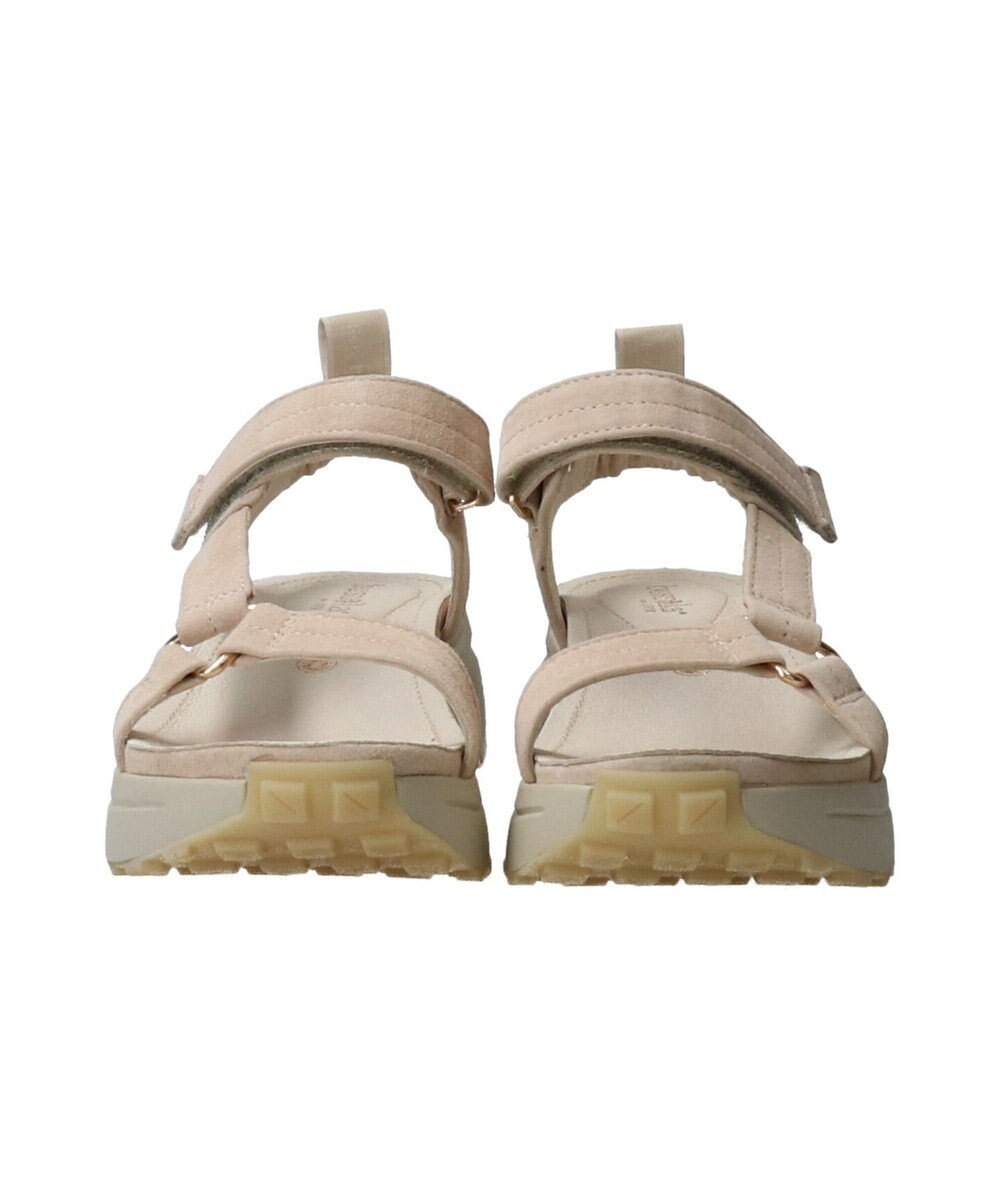 INTER-CHAUSSURES 【BUSSOLA】厚底アンクルストラップサンダル 