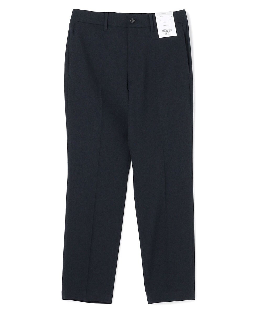 UNFILO MENS 【OCEANS 雑誌・web・YouTube 掲載】WOOL TOUCH 機能美パンツ スリム【東レ開発のウール見え高機能素材】 