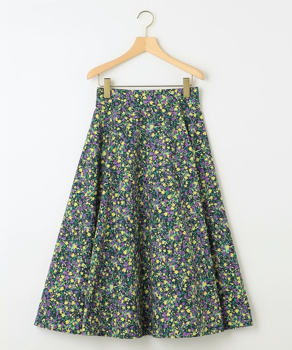 組曲 【23AW】フラワープリント ドラマティック スカート 