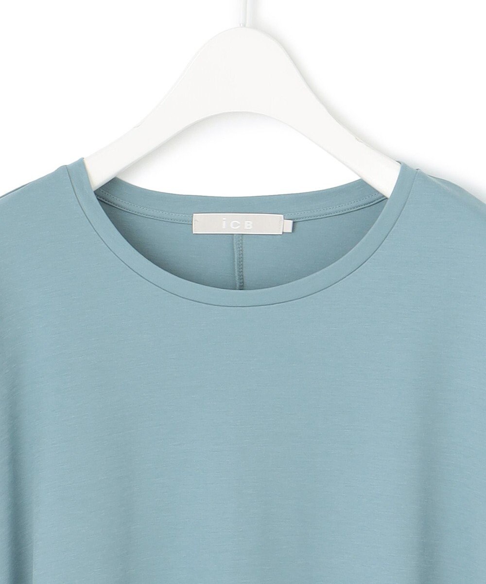 ICB L 【接触冷感・洗える】グレースジャージー デザインプルオーバー 