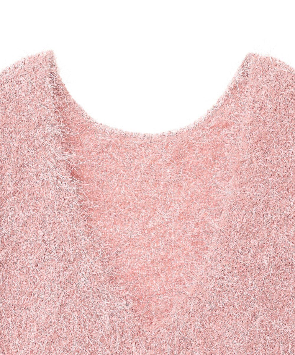 AMERICAN HOLIC 選べる丈２サイズ前後２ｗａｙシャギーベスト 