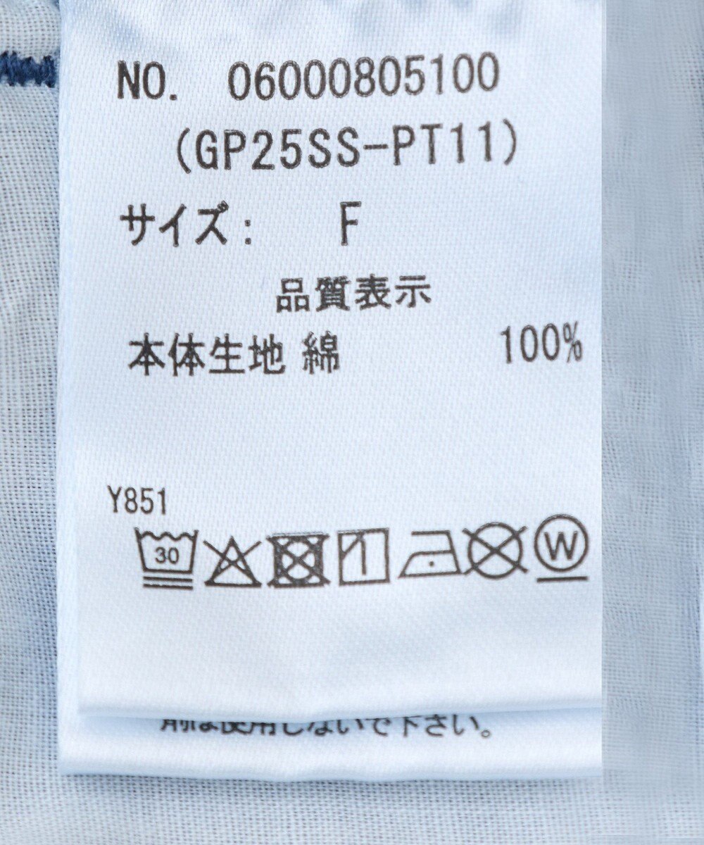 Green Parks ・ＤＯＵＢＬＥ　ＦＬＡＧＳリボン刺繍ポケットデニ 