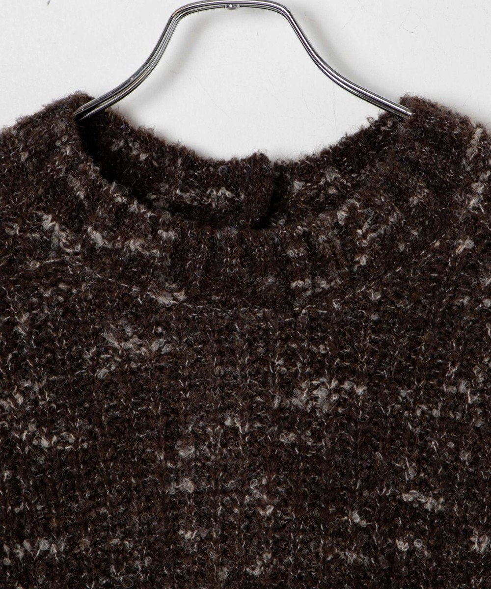 WEGO ミックスブークレ2WAYカーディガン 